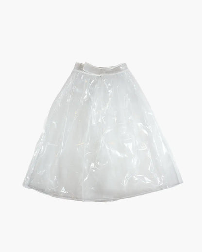 FUMIKA UCHIDA / VINYL TULLE PANIER / WHITE - 601 | 京都ウィメンズ FUMIKA UCHIDA / VINYL TULLE PANIER / WHITE - 601 | 京都ウィメンズ