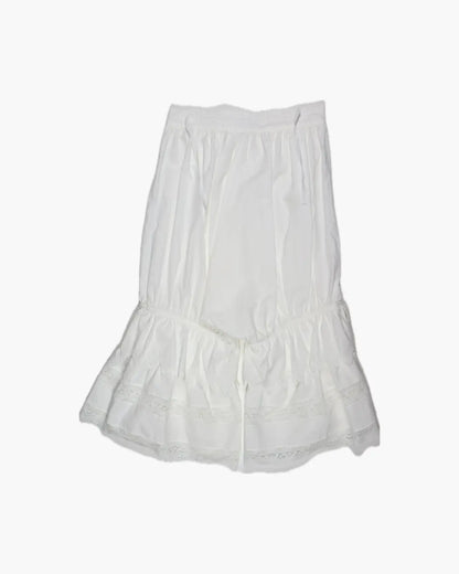 FUMIKA_UCHIDA / LAWN DRAWERS / WHITE - 601 | 京都ウィメンズセレクトショップ