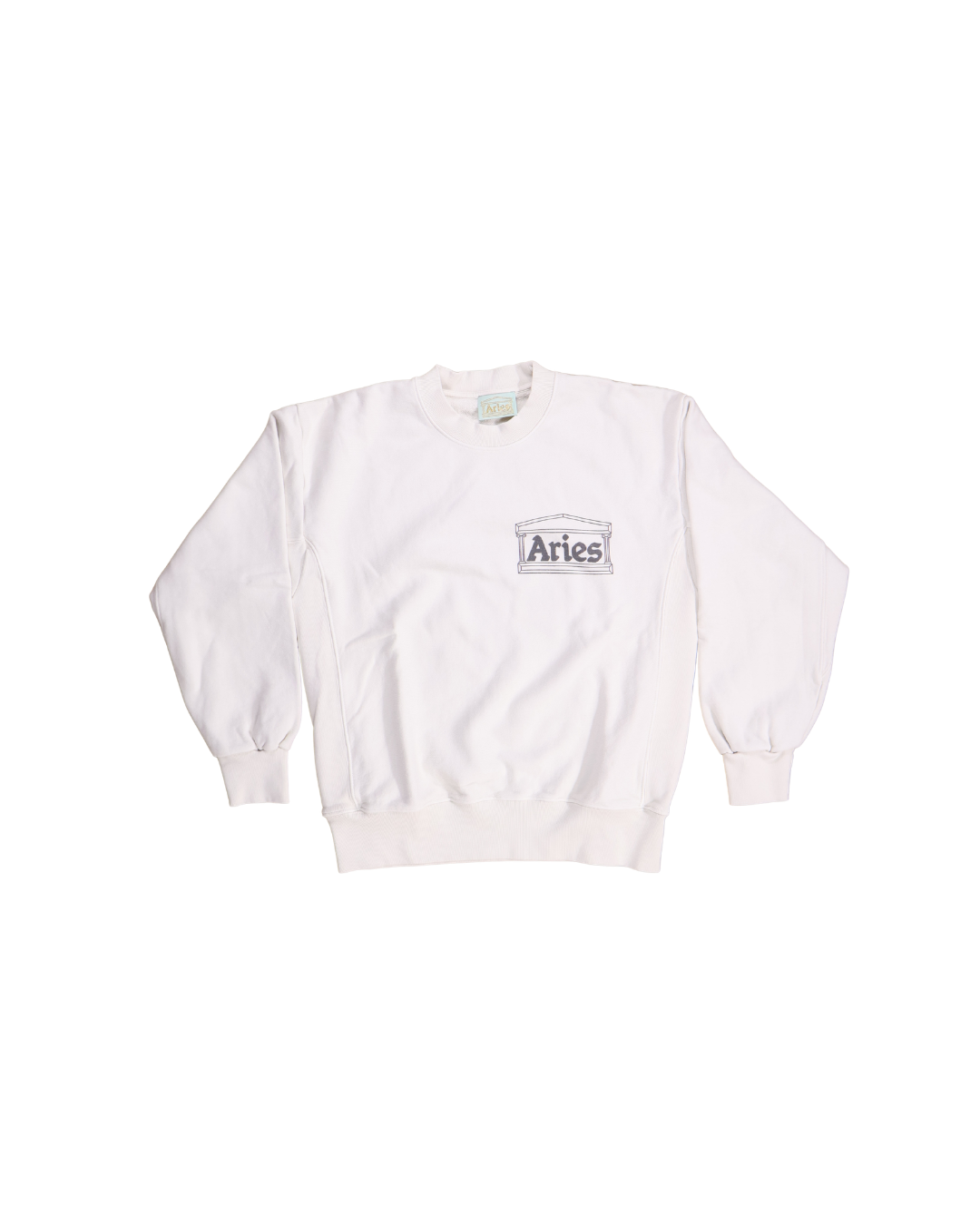 Aries / PREMIUM AGED TEMPLE SWEATSHIRT / OFFWHITE