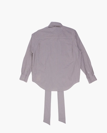 Commission / BANKER SHIRT / BEIGE PLAID Commission - 601 | 京都ウィメンズセレクトショップ