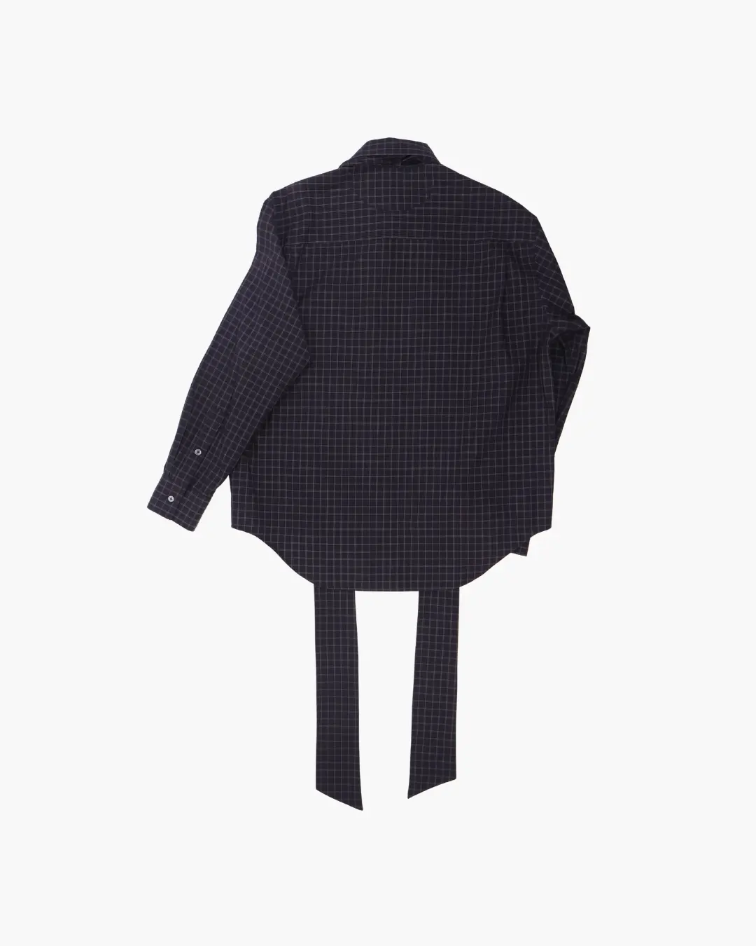 Commission / BANKER SHIRT / BLACK PLAID Commission - 601 | 京都ウィメンズセレクトショップ