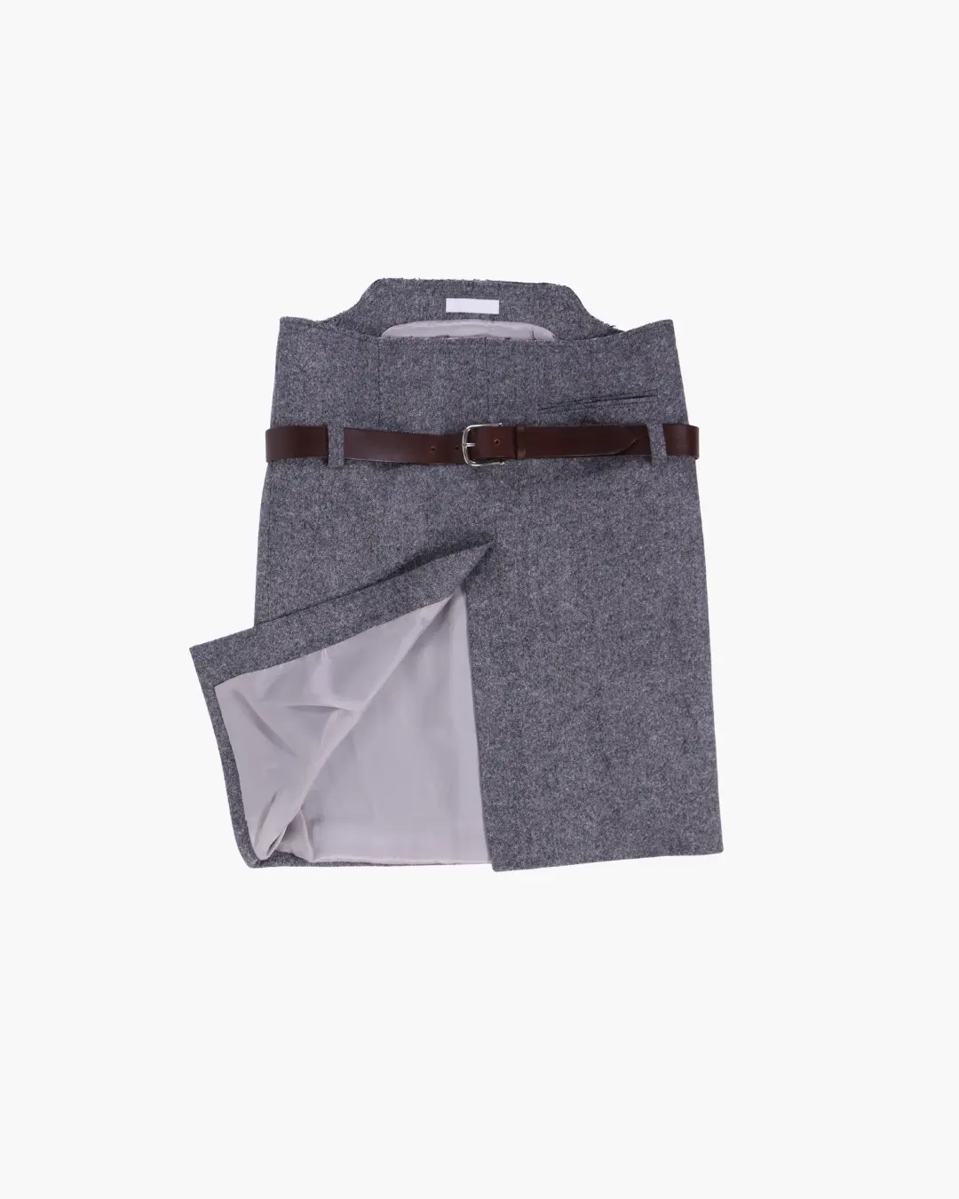 Commission / LOW WAIST SUIT SKIRT / PEPPER WOOL Commission - 601 | 京都ウィメンズセレクトショップ