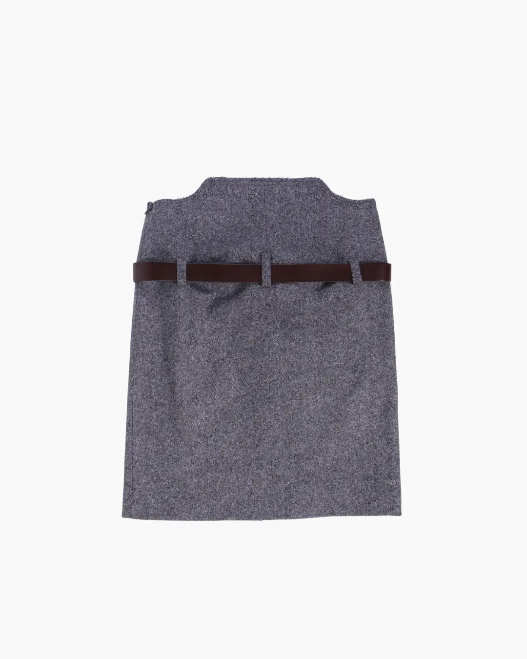 Commission / LOW WAIST SUIT SKIRT / PEPPER WOOL Commission - 601 | 京都ウィメンズセレクトショップ