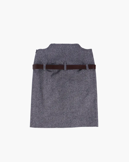 Commission / LOW WAIST SUIT SKIRT / PEPPER WOOL Commission - 601 | 京都ウィメンズセレクトショップ