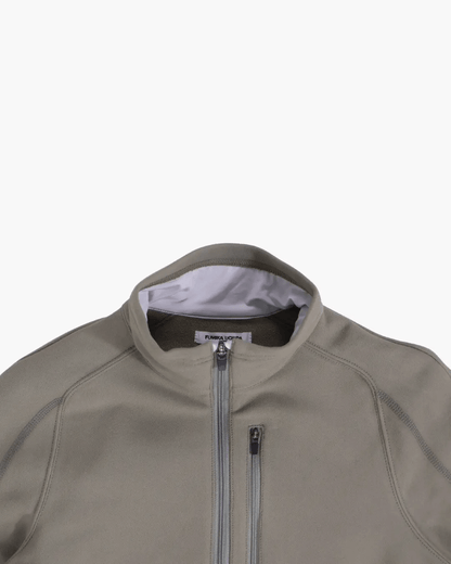 FUMIKA UCHIDA / FRENCH TERRY HALF-ZIP BODYSUIT / SAGE - 601 | 京都ウィメンズセレクトショップ