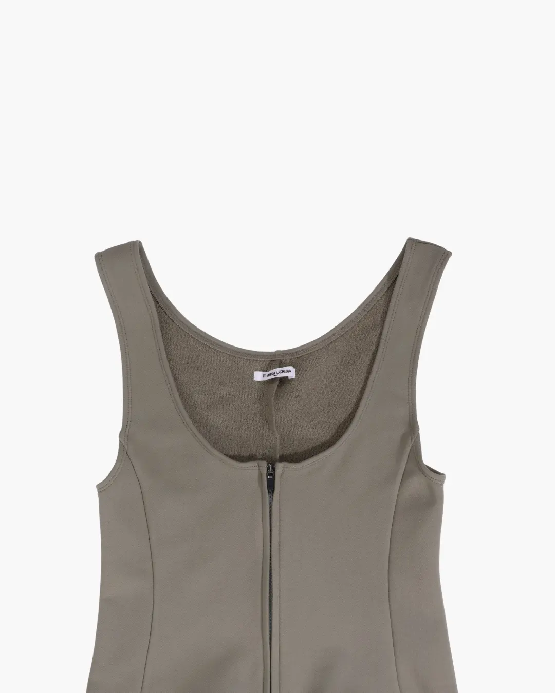 FUMIKA UCHIDA / FRENCH TERRY HALF-ZIP JUMPSUIT / SAGE FUMIKA UCHIDA - 601 | 京都ウィメンズセレクトショップ