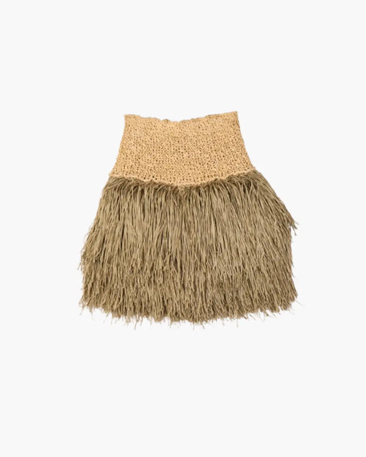 FUMIKA UCHIDA / FRINGE MINI SKIRT / GRASS FUMIKA UCHIDA 601 | オンラインストア