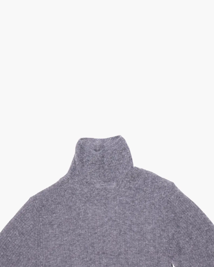 FUMIKA UCHIDA / GAUZE TTL-NECK SWEATER / LIGHT GREY FUMIKA UCHIDA - 601 | 京都ウィメンズセレクトショップ
