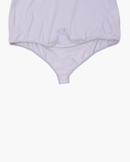 FUMIKA UCHIDA / NYRON JERSEY HALF-ZIP BODYSUIT / LIGHT GREY FUMIKA UCHIDA - 601 | 京都ウィメンズセレクトショップ