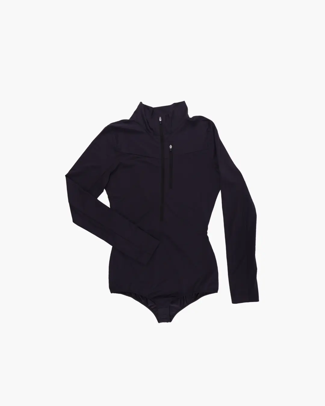 FUMIKA UCHIDA / NYRON JERSEY HALF-ZIP BODYSUIT / TAUPE FUMIKA UCHIDA - 601 | 京都ウィメンズセレクトショップ