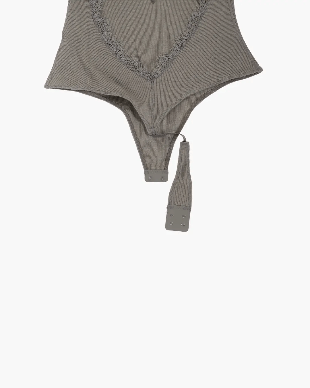 FUMIKA UCHIDA / RIB HALTE-NECK BODYSUIT / SAGE - 601 | 京都ウィメンズセレクトショップ