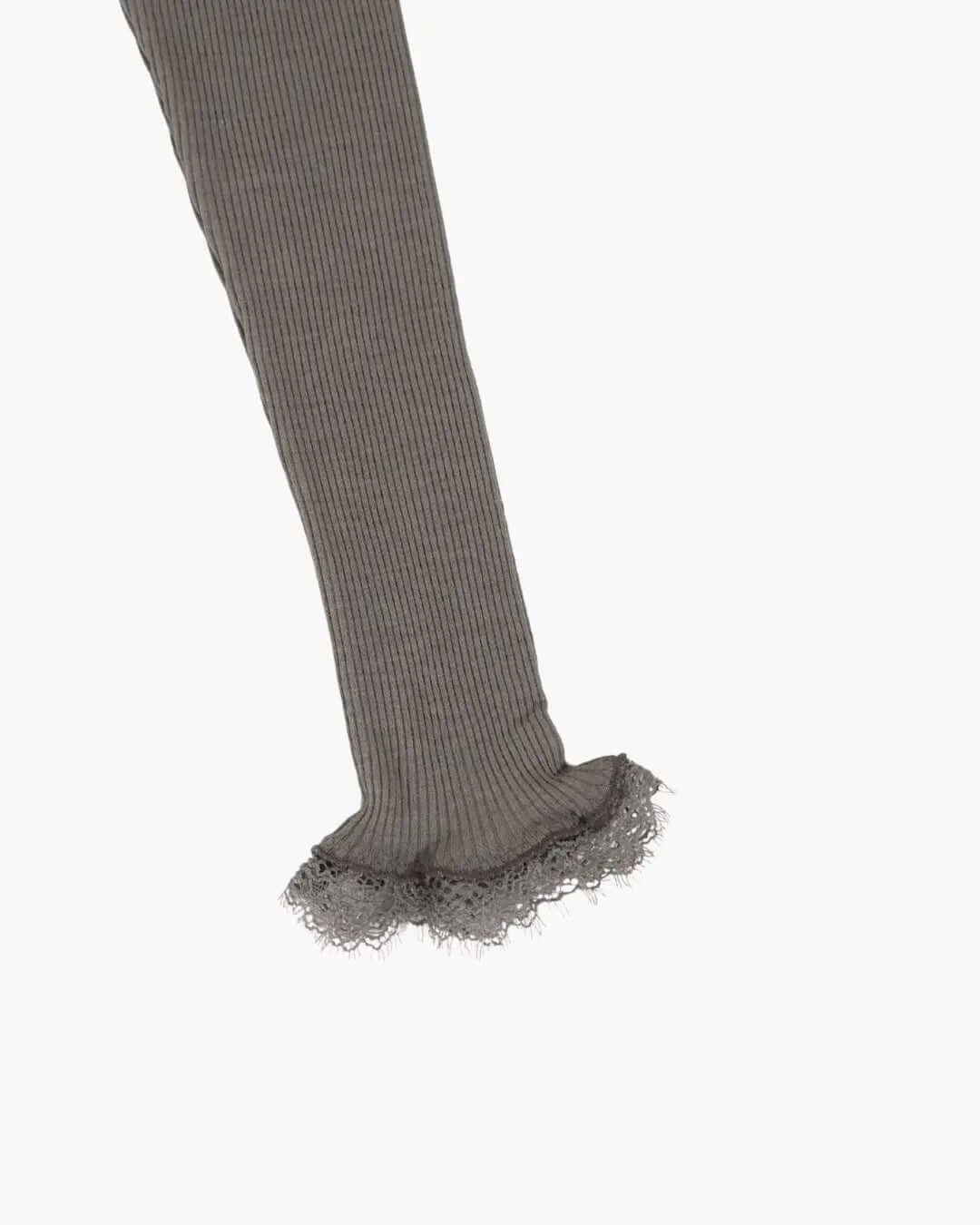 FUMIKA UCHIDA / RIB TTL-NECK SLEEVE UNDERWEAR / SAGE - 601 | 京都ウィメンズセレクトショップ