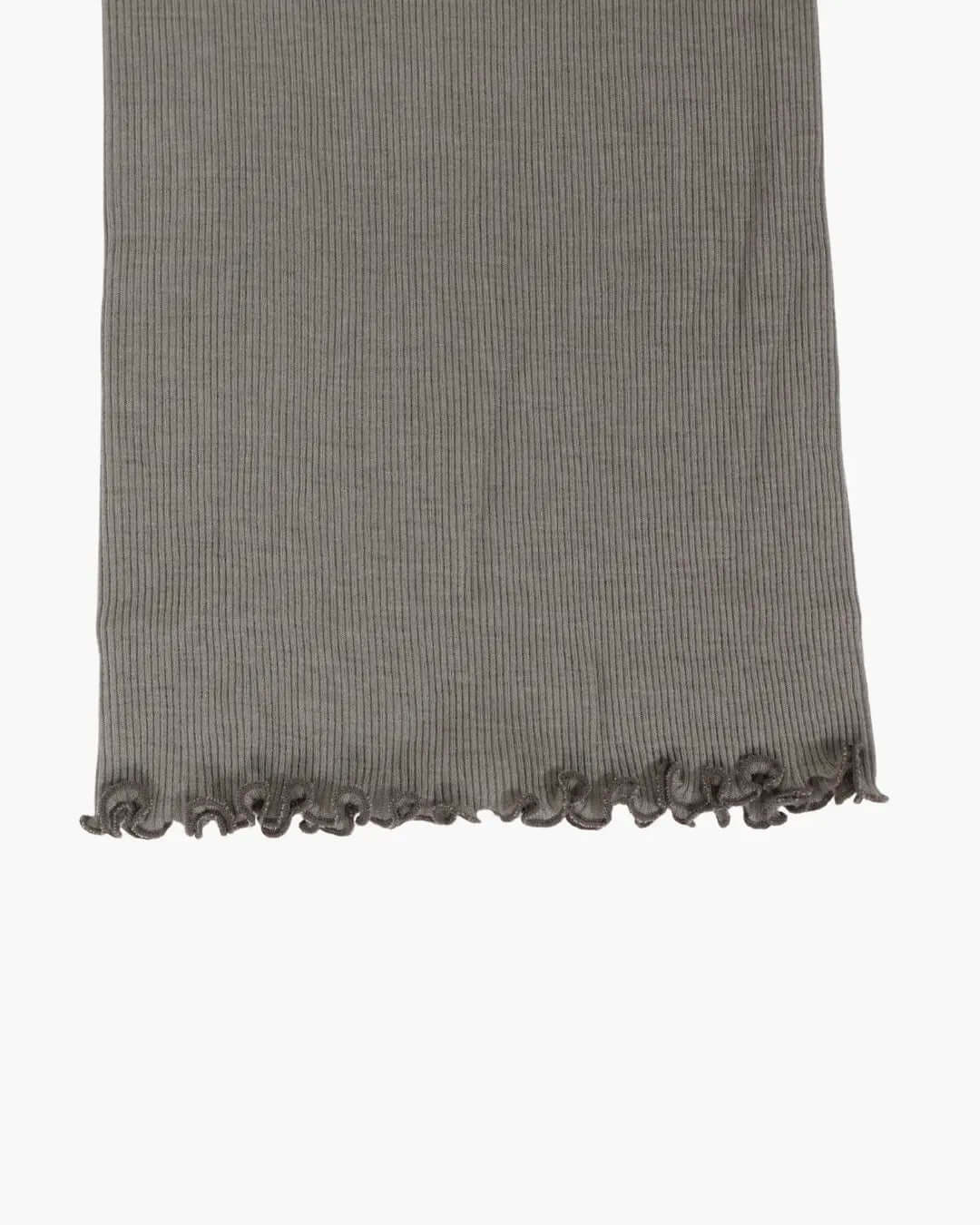 FUMIKA UCHIDA / RIB TTL-NECK SLEEVE UNDERWEAR / SAGE - 601 | 京都ウィメンズセレクトショップ