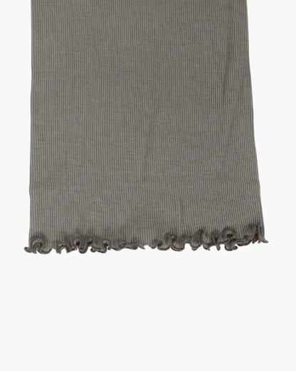 FUMIKA UCHIDA / RIB TTL-NECK SLEEVE UNDERWEAR / SAGE - 601 | 京都ウィメンズセレクトショップ