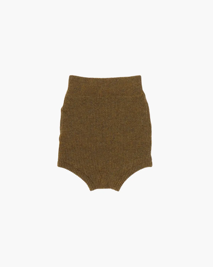 FUMIKA UCHIDA / SHETLAND RIB STITCH BLOOMERS / TOP KHAKI FUMIKA UCHIDA - 601 | 京都ウィメンズセレクトショップ
