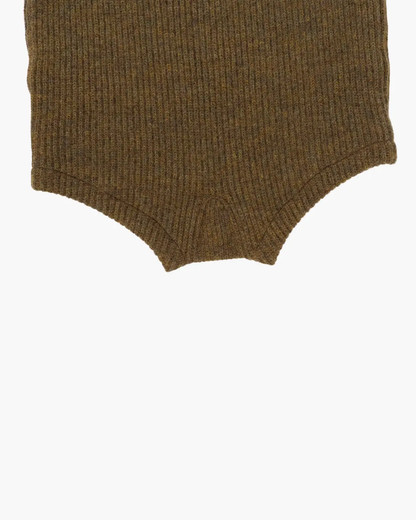 FUMIKA UCHIDA / SHETLAND RIB STITCH BLOOMERS / TOP KHAKI FUMIKA UCHIDA - 601 | 京都ウィメンズセレクトショップ
