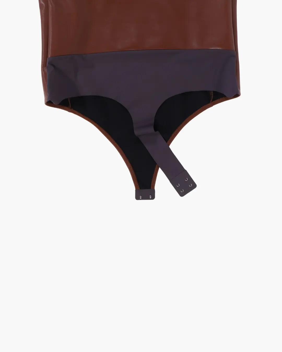 FUMIKA UCHIDA / STRETCH VEGAN LEATHER BODYSUIT / MID BROWN FUMIKA UCHIDA - 601 | 京都ウィメンズセレクトショップ