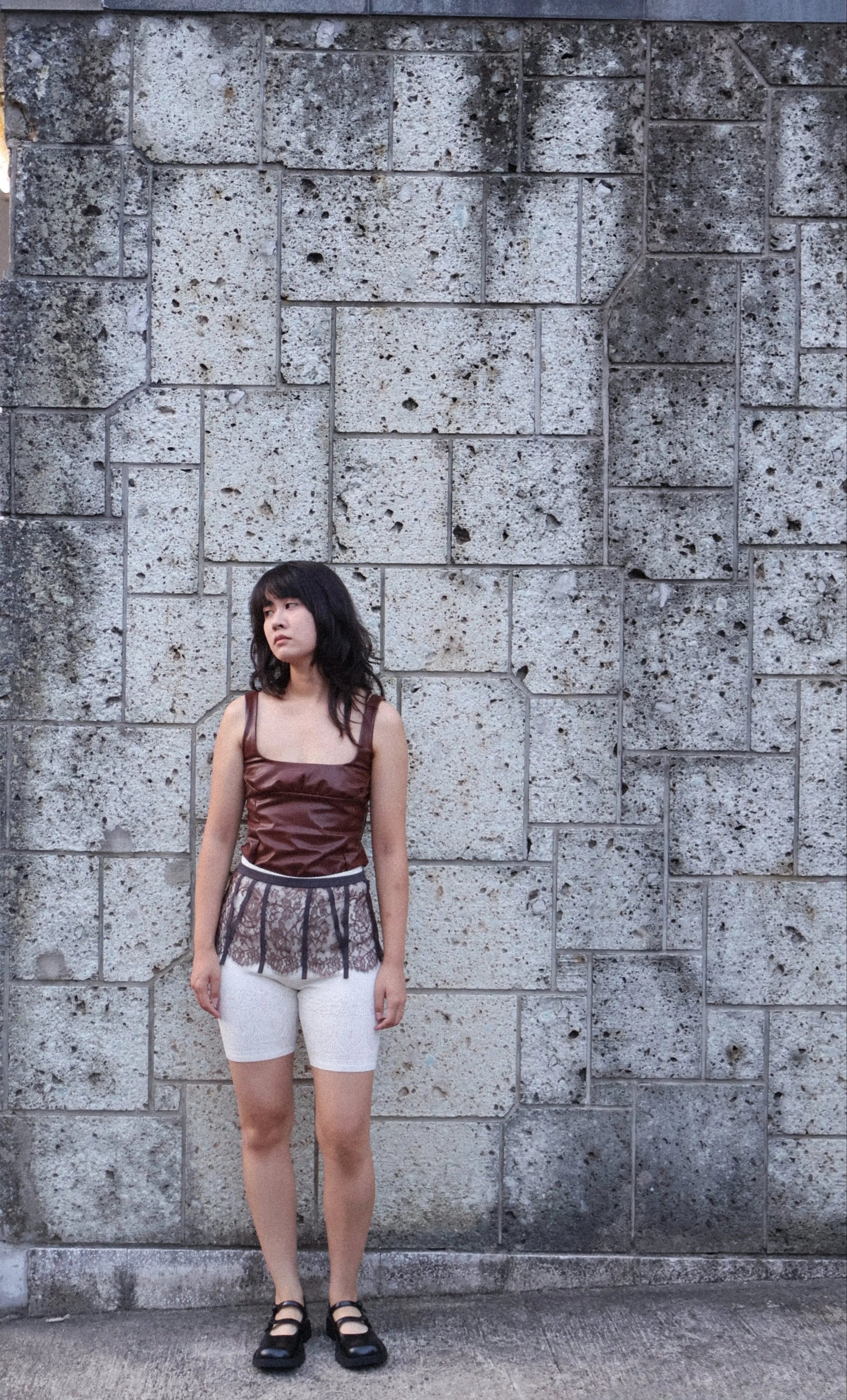 FUMIKA UCHIDA / STRETCH VEGAN LEATHER BODYSUIT / MID BROWN FUMIKA UCHIDA - 601 | 京都ウィメンズセレクトショップ