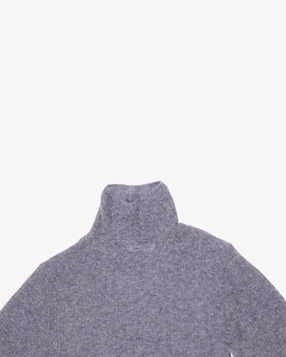 FUMIKA UCHIDA / GAUZE TTL-NECK SWEATER / LIGHT GREY FUMIKA UCHIDA 601 | オンラインストア
