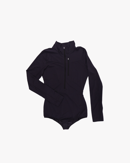 FUMIKA UCHIDA / NYRON JERSEY HALF-ZIP BODYSUIT / TAUPE FUMIKA UCHIDA 601 | オンラインストア