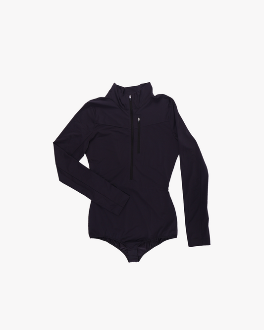 FUMIKA UCHIDA / NYRON JERSEY HALF-ZIP BODYSUIT / TAUPE FUMIKA UCHIDA 601 | オンラインストア