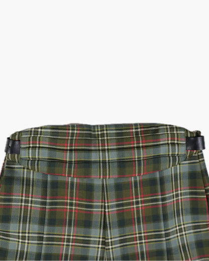 FUMIKA_UCHIDA / TARTAN PLAID BELTED PANTACOURT / PLAID MOSS FUMIKA_UCHIDA 601 | オンラインストア