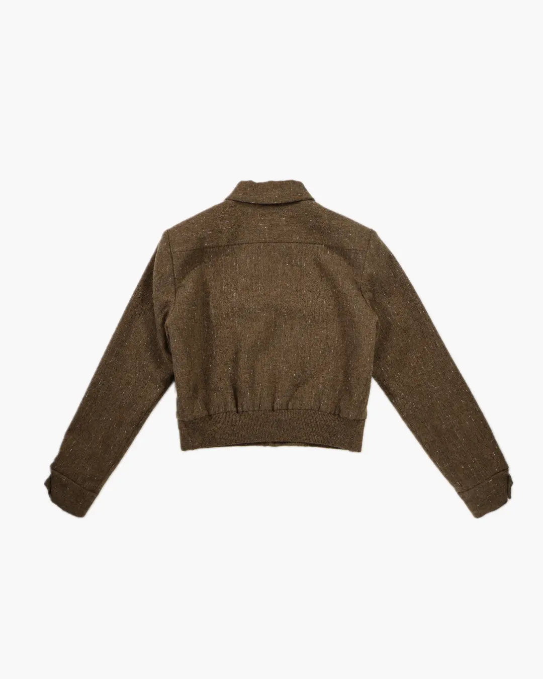 め*ち様 Fumika Uchida 21ブルゾン ほぼ新品 FUMIKA UCHIDA/ SPLASHED PATTERN ZIP-UP BLOUSON / BROWN - 601