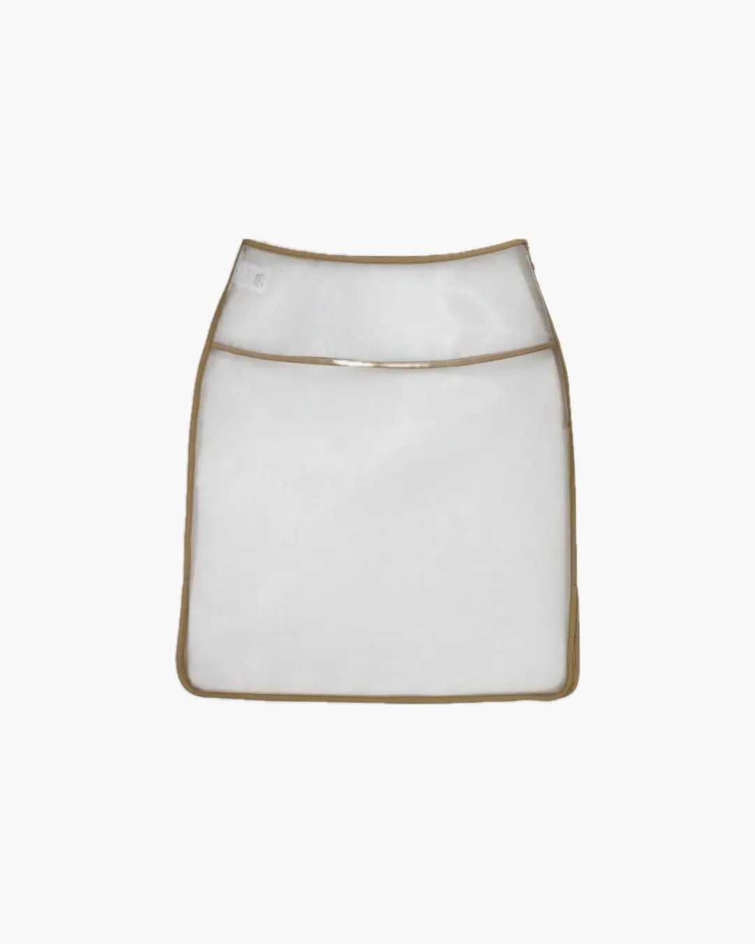 FUMIKA UCHIDA MESH SHEATH SKIRT フミカウチダ FUMIKA UCHIDA / MESH SHEATH SKIRT / CLEAR/BEIGE - 601 | – 601