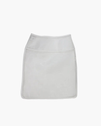 FUMIKA UCHIDA / MESH SHEATH SKIRT / CLEAR/WHITE - 601 | – 601 FUMIKA UCHIDA / MESH SHEATH SKIRT / CLEAR/WHITE - 601 | – 601