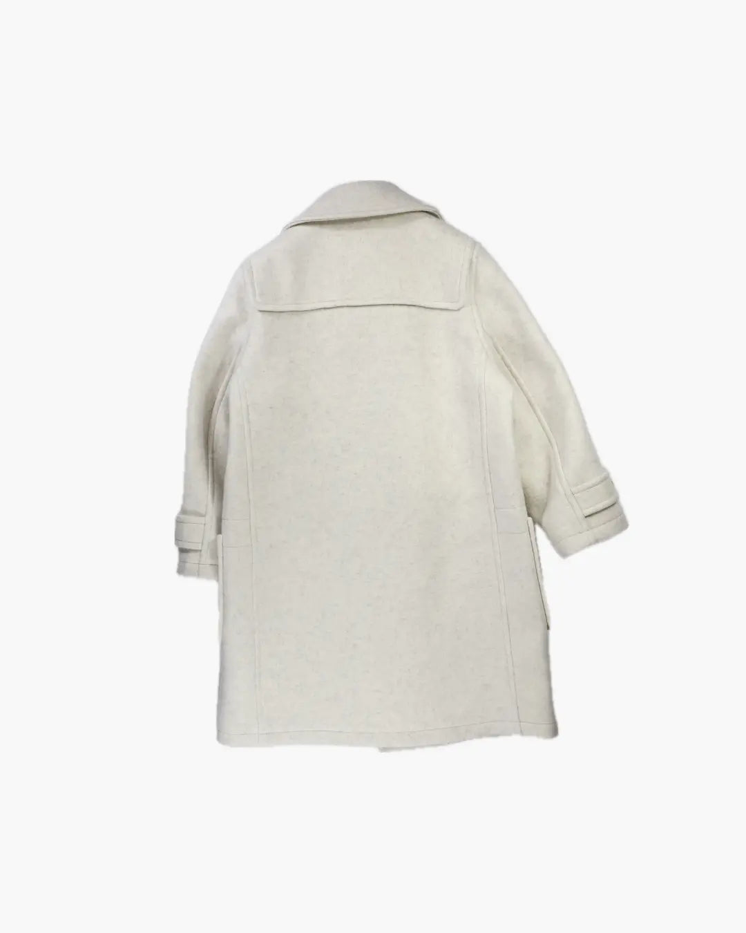 フードダッフルコート Made in UK FUMIKA UCHIDA/ MELTON DUFFLE COAT / OYSTER - 601 | 京都