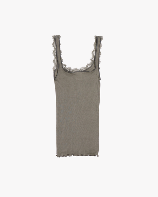 FUMIKA UCHIDA / RIB CAMISOLE UNDERWEAR / KINARI FUMIKA UCHIDA - 601 | 京都ウィメンズセレクトショップ