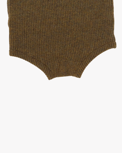 FUMIKA UCHIDA / SHETLAND RIB STITCH BLOOMERS / TOP KHAKI FUMIKA UCHIDA 601 | オンラインストア