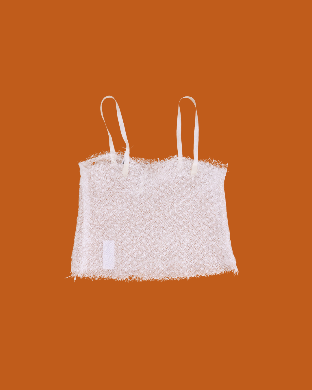 FUMIKA UCHIDA / DOTS EMB. TULLE CAMISOLE / OFFWHITE