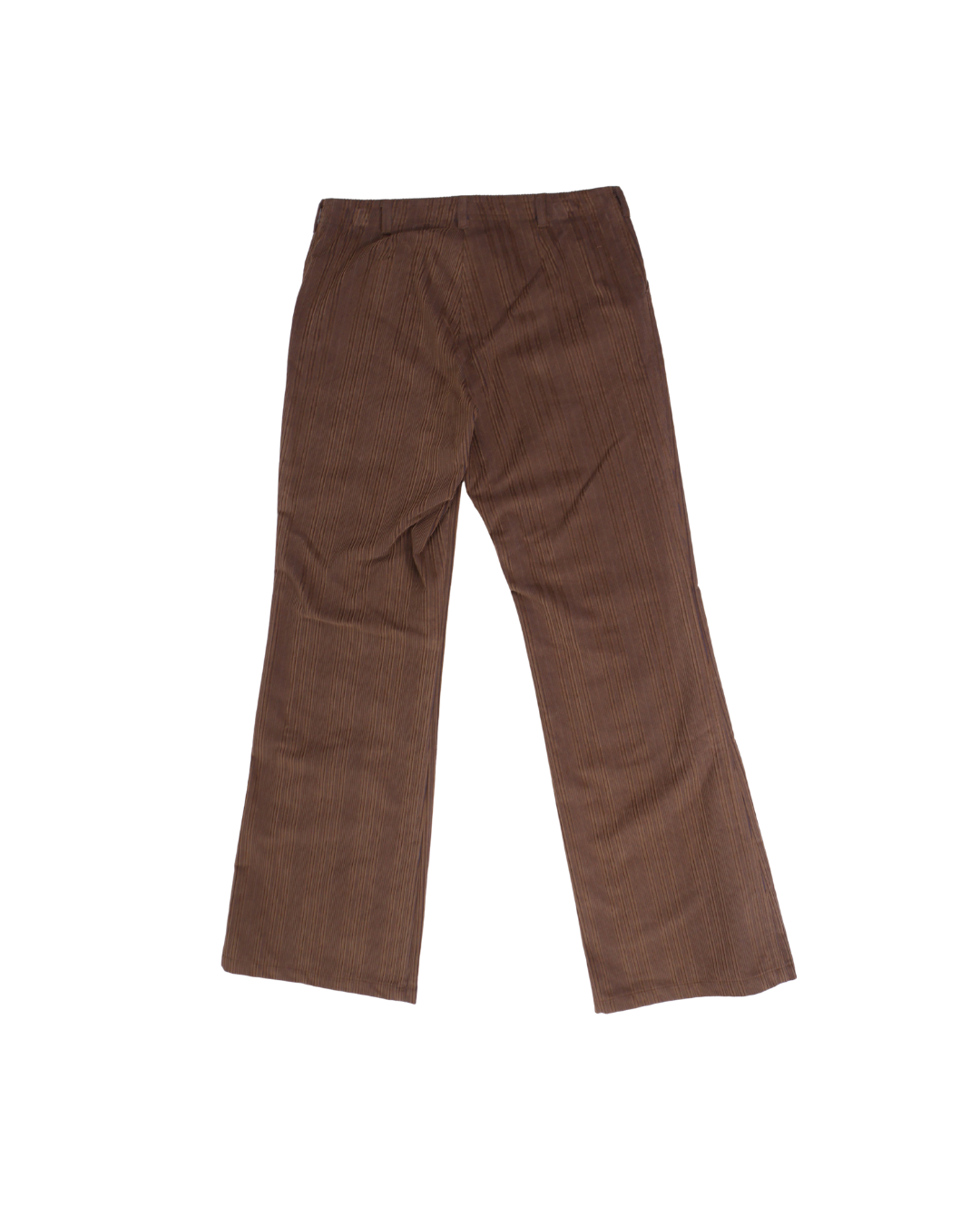 FUMIKA UCHIDA / CORD LOW-WAIST TROUSERS / FADE BROWN