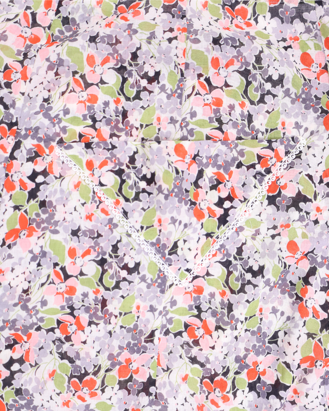 FUMIKA UCHIDA / FLORAL VOILE BUTTON DOWN MIDI SKIRT / FLORAL