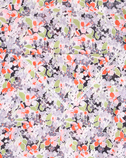 FUMIKA UCHIDA / FLORAL VOILE BUTTON DOWN MIDI SKIRT / FLORAL