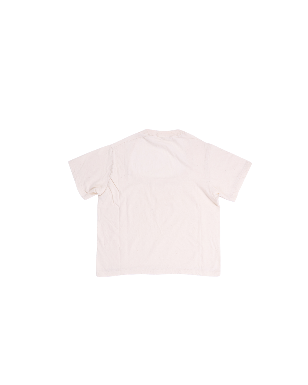 FUMIKA UCHIDA / TRAPEZOID NECK T-SHIRT / IVORY