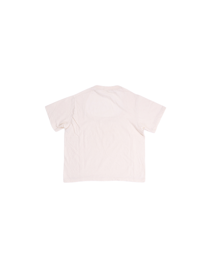 FUMIKA UCHIDA / TRAPEZOID NECK T-SHIRT / IVORY