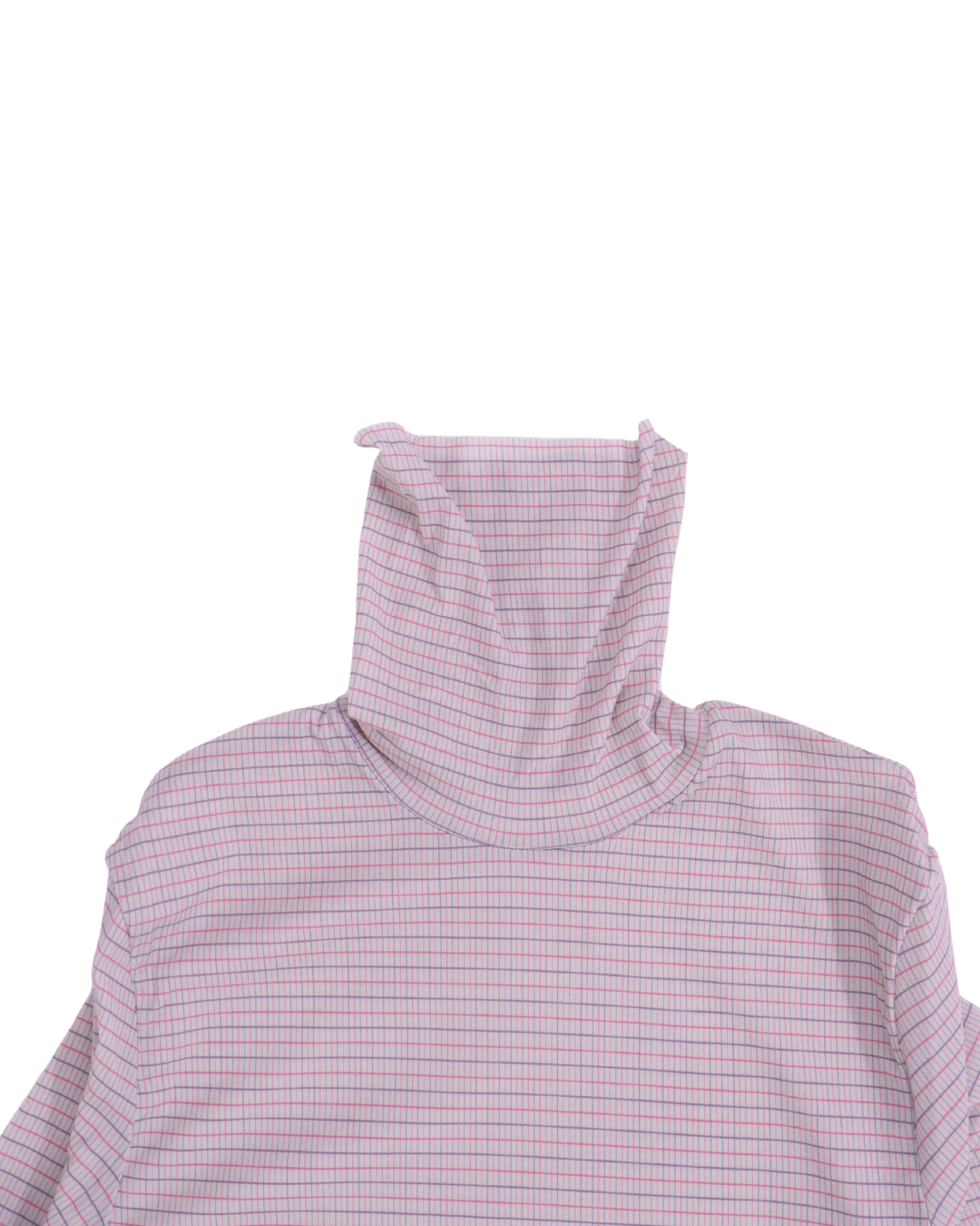 FUMIKA UCHIDA / STOKING JERSEY TURTLENECK BODYSUIT / GRAPH PLAID