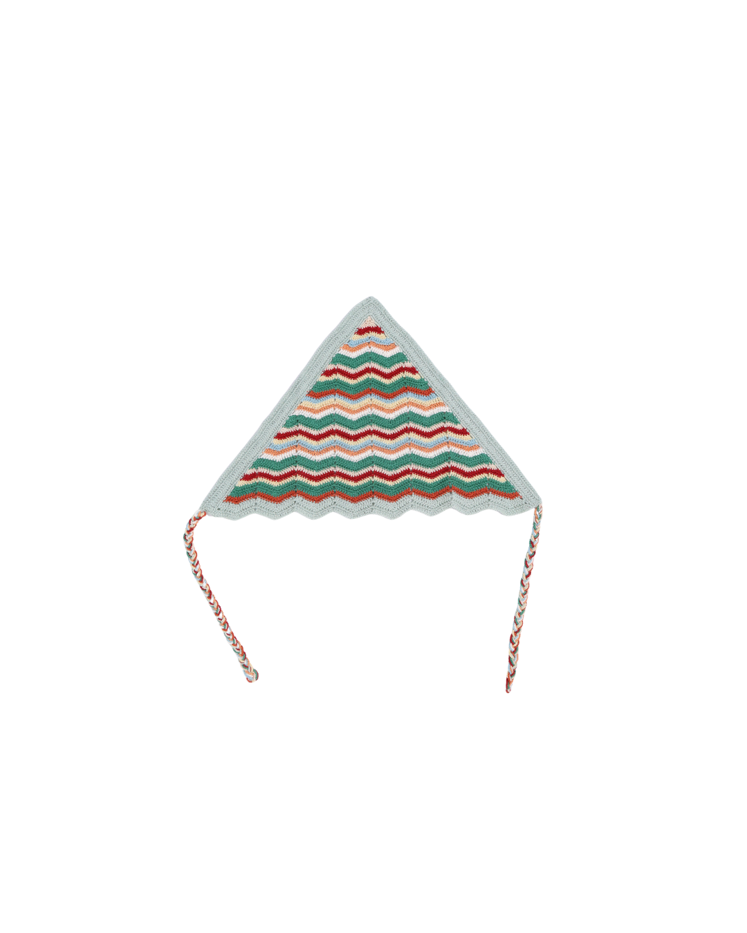FUMIKA UCHIDA / CROCHET CHEVRON KERCHIEF