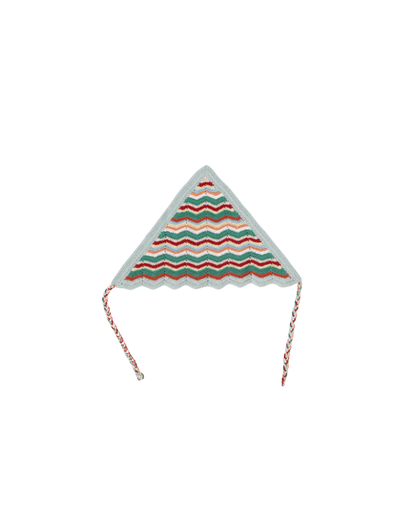 FUMIKA UCHIDA / CROCHET CHEVRON KERCHIEF