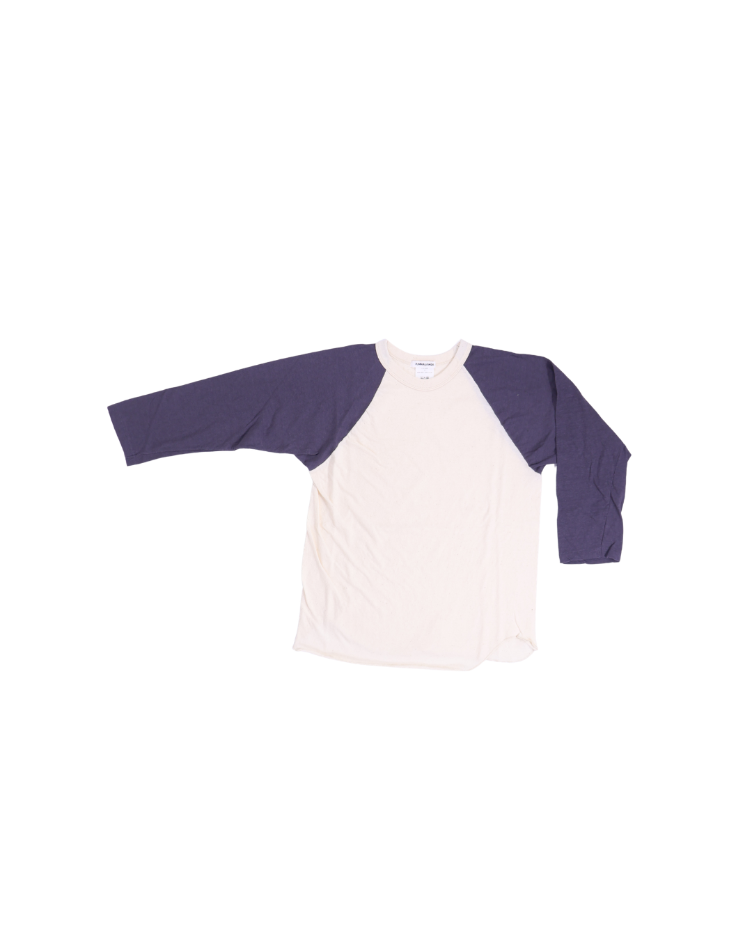 FUMIKA UCHIDA / RAGLAN T-SHIRTS / IVORY/NAVY – 601 | 京都