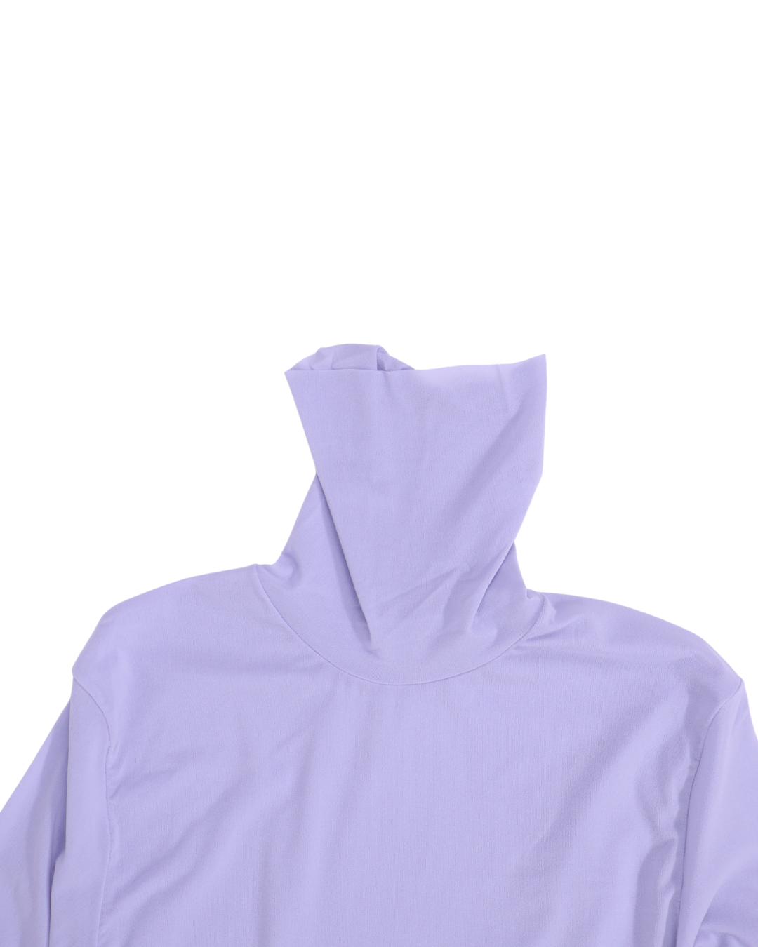 FUMIKA UCHIDA / STOKING JERSEY TURTLENECK BODYSUIT / LAVENDER