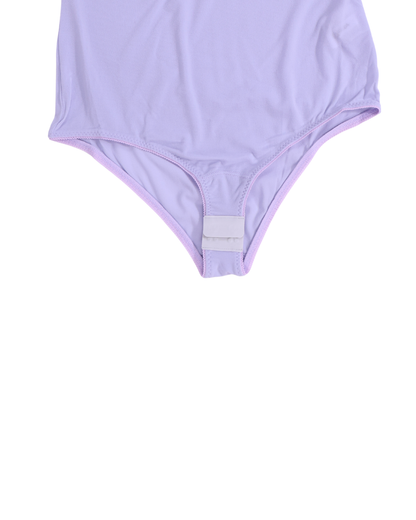 FUMIKA UCHIDA / STOKING JERSEY TURTLENECK BODYSUIT / LAVENDER