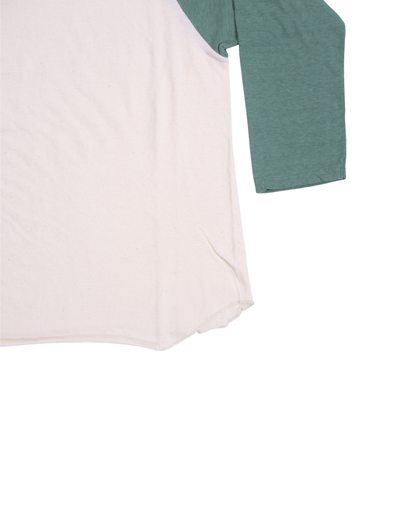 FUMIKA UCHIDA / RAGLAN T-SHIRTS / IVORY/SAGE