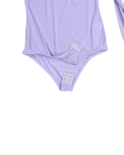 FUMIKA UCHIDA / STOKING JERSEY TURTLENECK BODYSUIT / LAVENDER