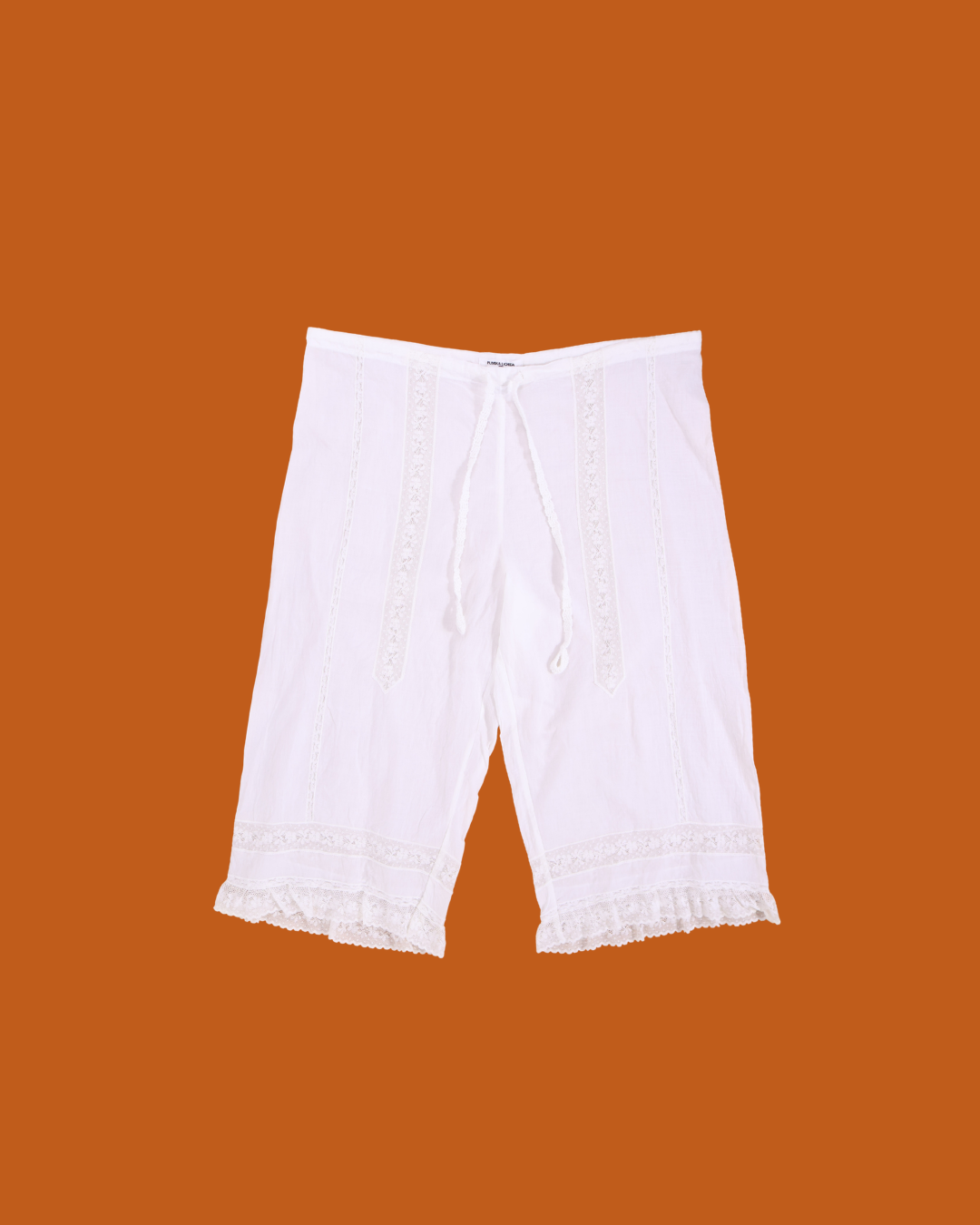 FUMIKA UCHIDA / KHADI CROPPED PANTS / OFFWHITE