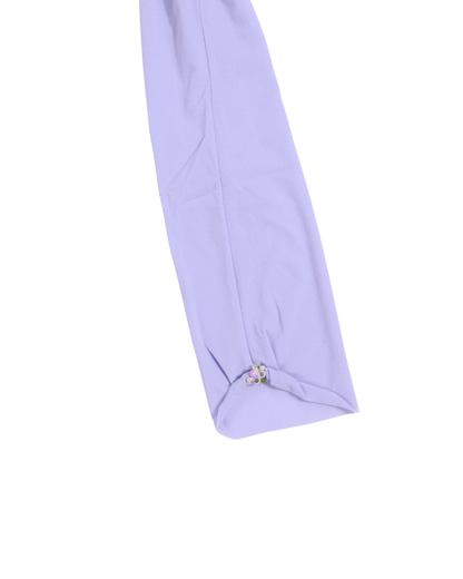 FUMIKA UCHIDA / STOKING JERSEY TURTLENECK BODYSUIT / LAVENDER