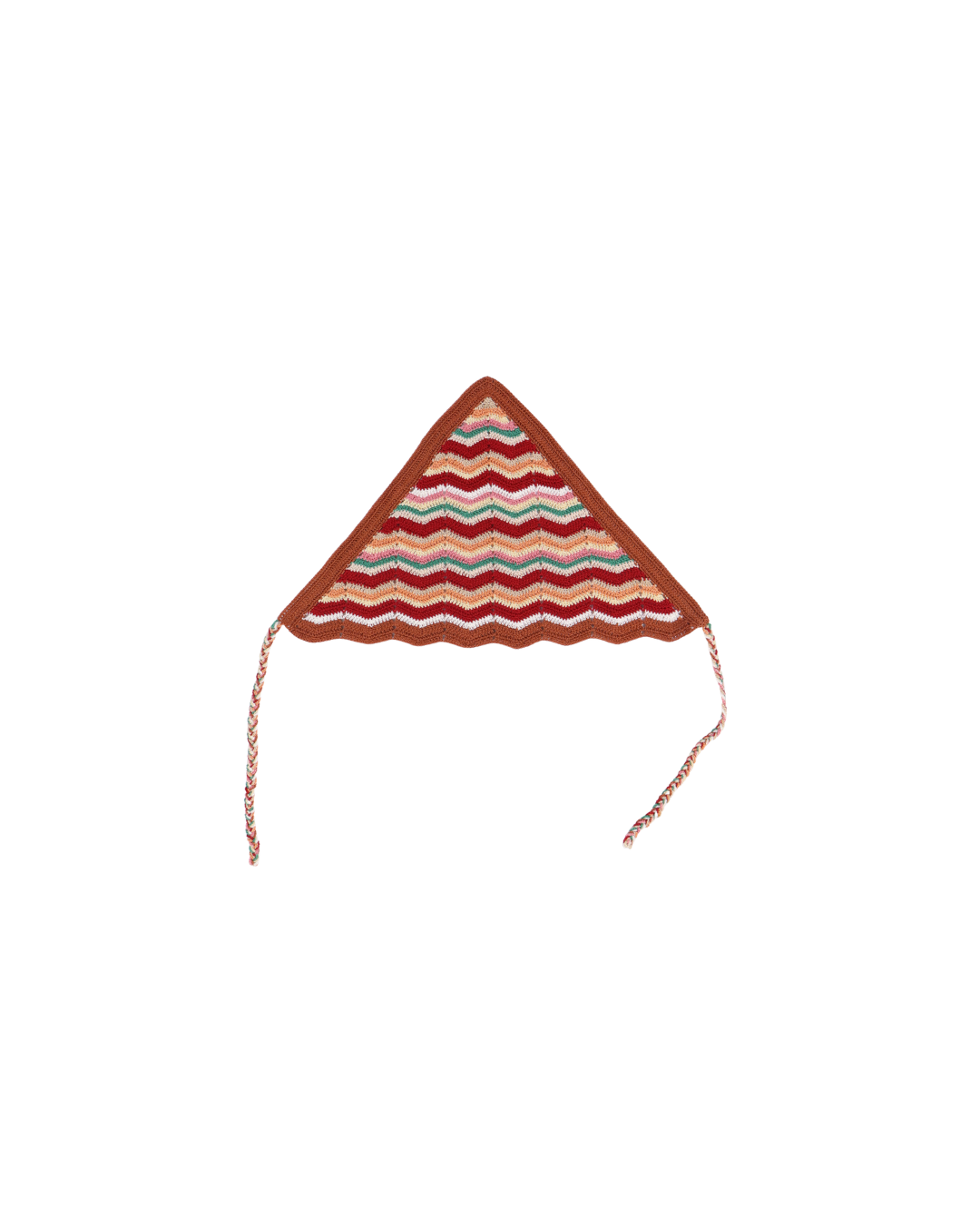 FUMIKA UCHIDA / CROCHET CHEVRON KERCHIEF