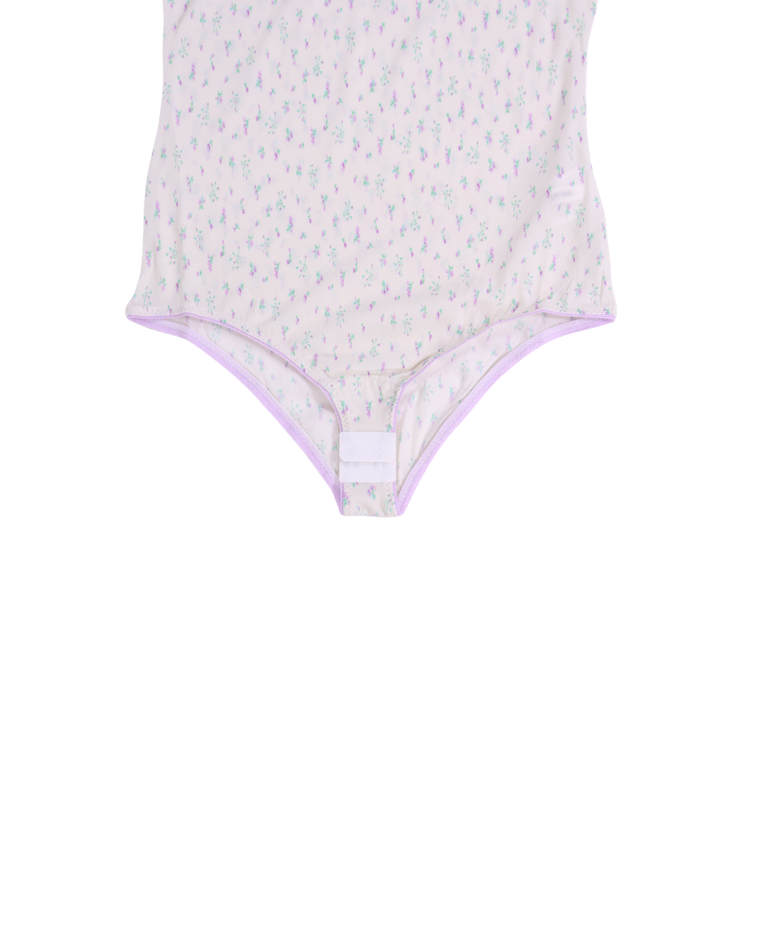 FUMIKA UCHIDA / STOKING JERSEY TURTLENECK BODYSUIT / FLORAL PURPLE
